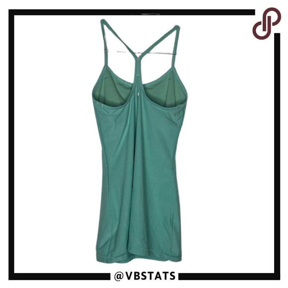 Lululemon Small Sleeveless Athleisure Yoga Top in Seafoam Green - Picture 1 of 6